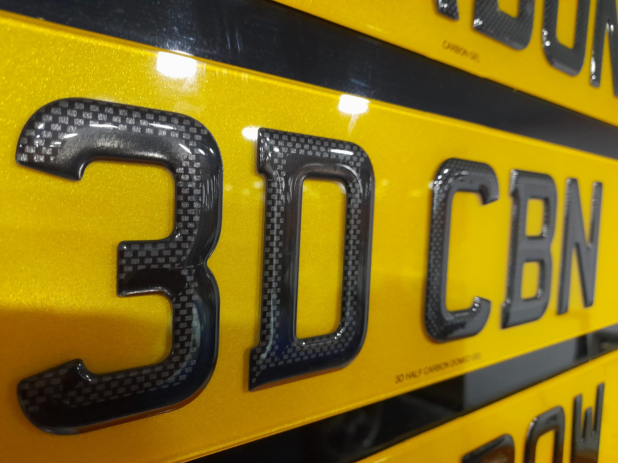 Premium Quality 3D Carbon Gel (Show Plate Only)