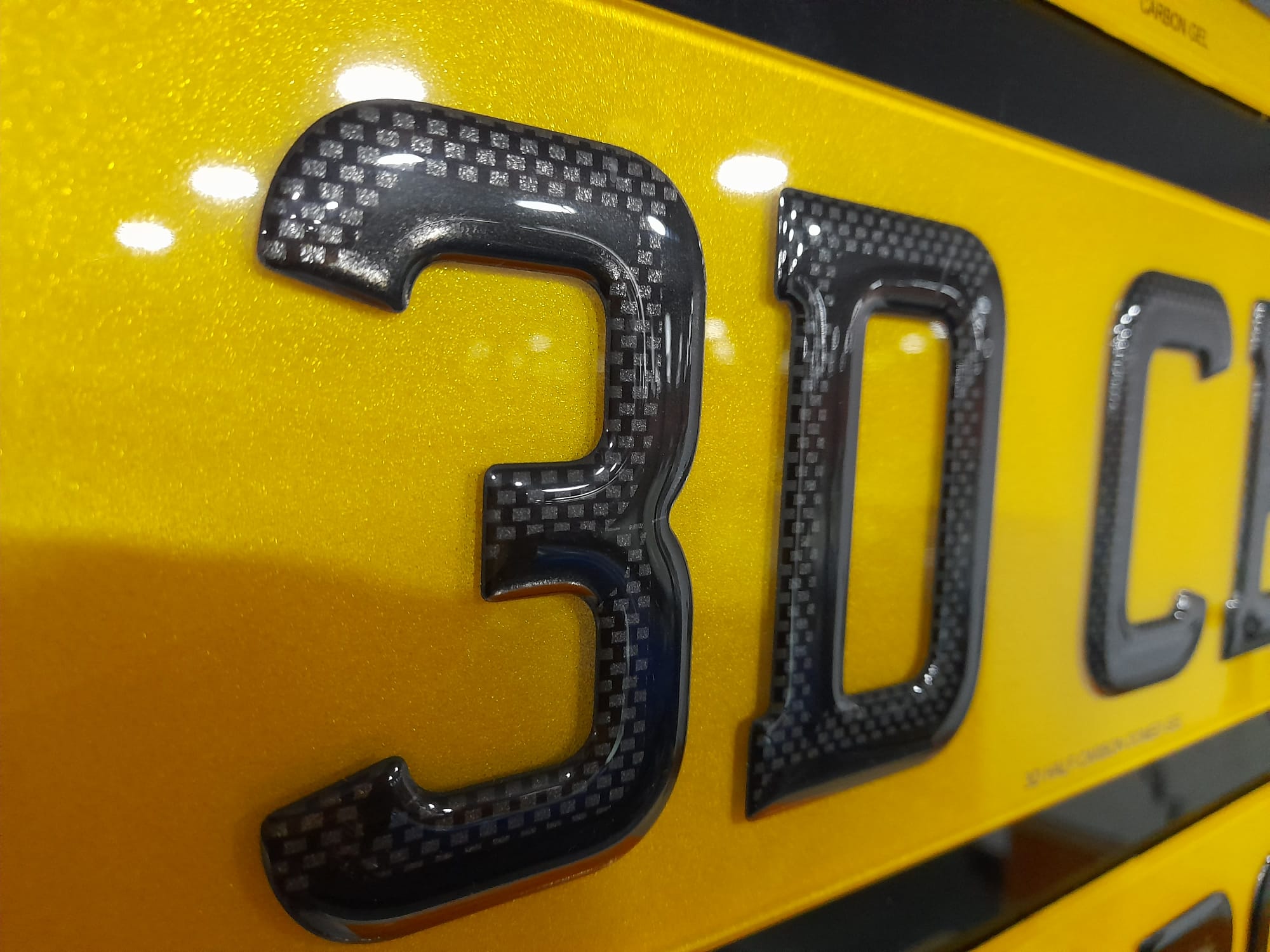 Premium Quality 3D Carbon Gel (Show Plate Only) - Image 2