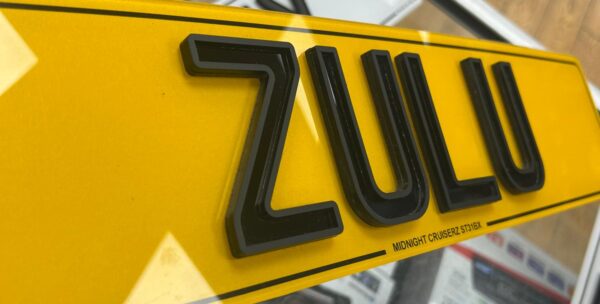 Zulu style - Show Plate