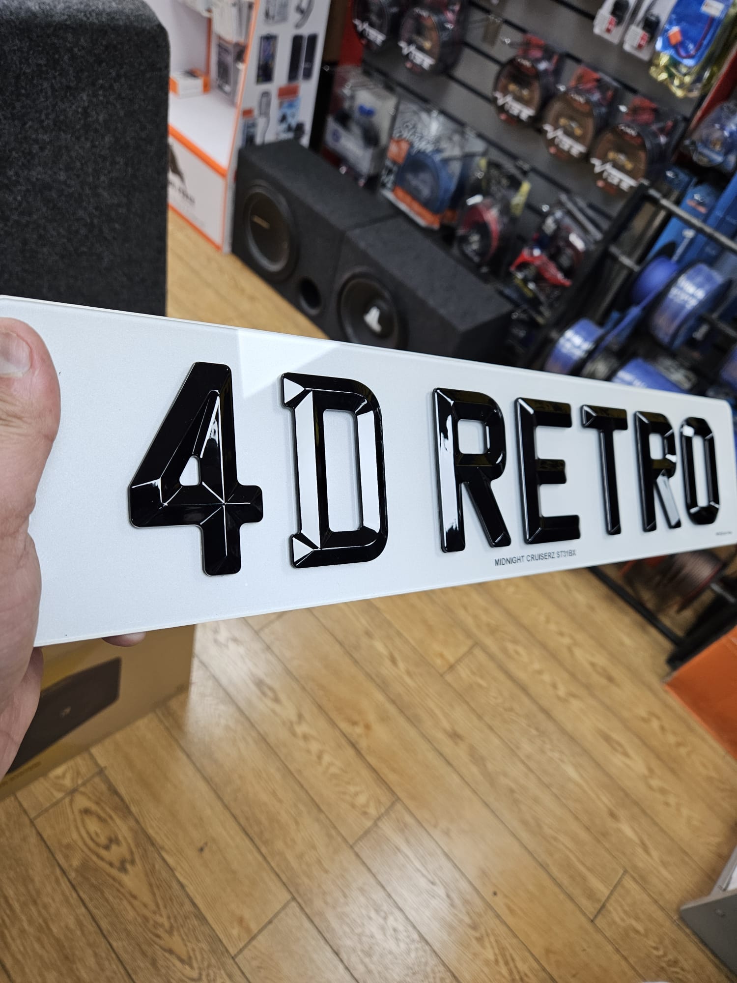 4D RETRO PLATES- Tiktok offer!!!!