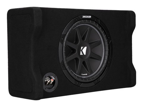 KICKER Down-Firing 12" Comp 4-Ohm Enclosure